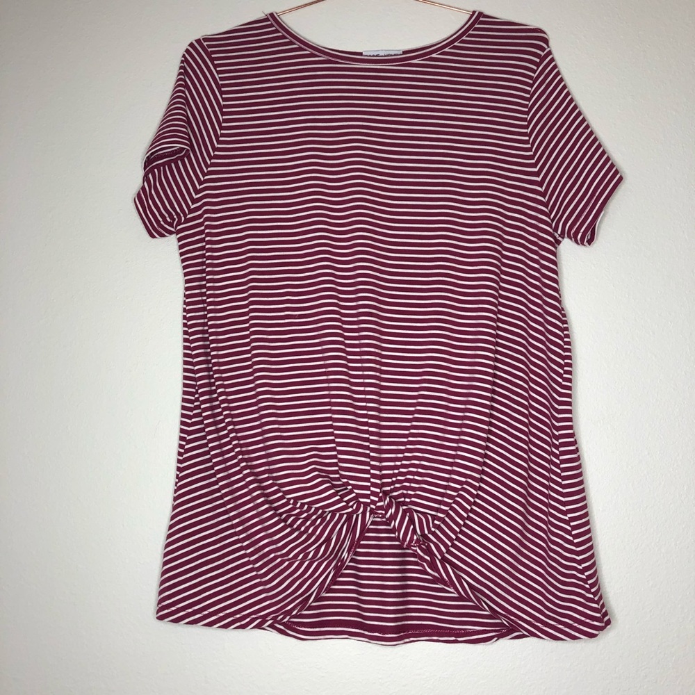 Thyme + Honey Super Soft Front Knot Tee